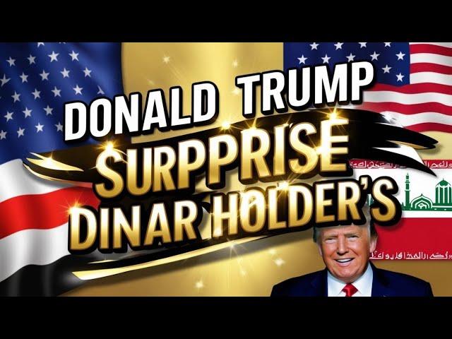 President Trump Surprise Iraqi Dinar Holder's Iraqi Dinar To USD Today