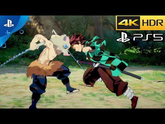 Demon Slayer - PS5 Gameplay 4K HDR | Story Mode - Kimetsu no Yaiba Hinokami Chronicles