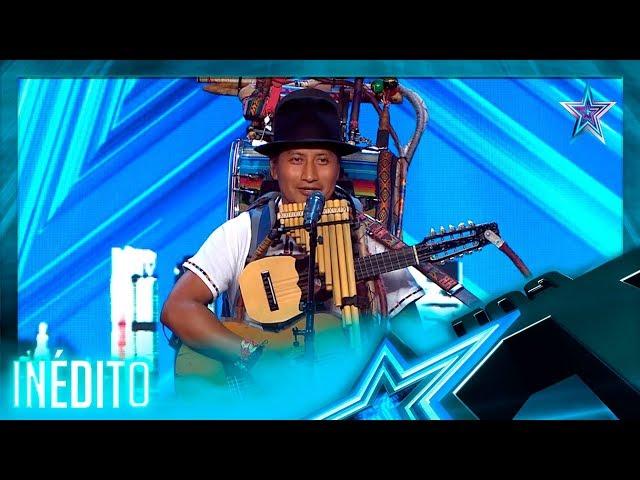 Este ECUATORIANO es todo un HOMBRE ORQUESTA. ¡INCREÍBLE! | Inéditos | Got Talent España 5 (2019)