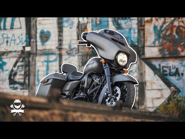 Hot Rod Bagger w trasie. Harley-Davidson Street Glide Special