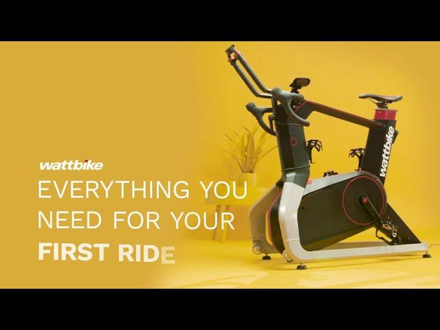 Everything you need for your Wattbike Atom first ride