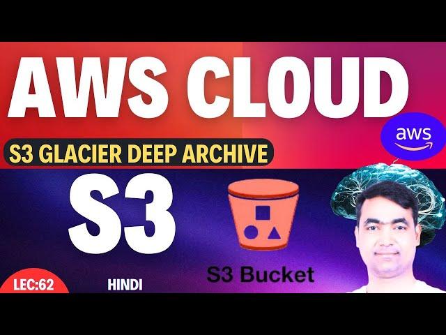 AWS Lecture-61 | AWS S3 Glacier Deep Archive | You must know!