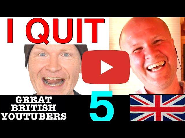 I QUIT YOUTUBE! Gordon Laing: GREAT BRITISH YOUTUBERS with Neil Mossey PODCAST 005