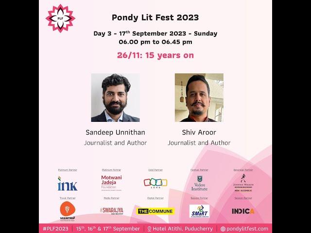 26/11: 15 years on | Pondy Lit Fest 2023