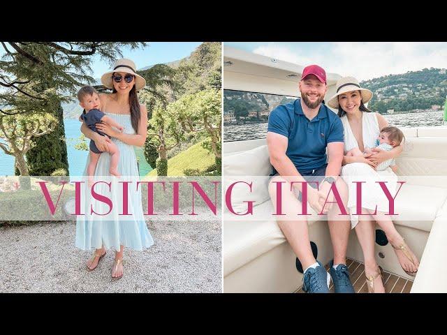 Lake Como Vlog! What I Wore & Saw | Italy with a 6 Month Old Baby! :)