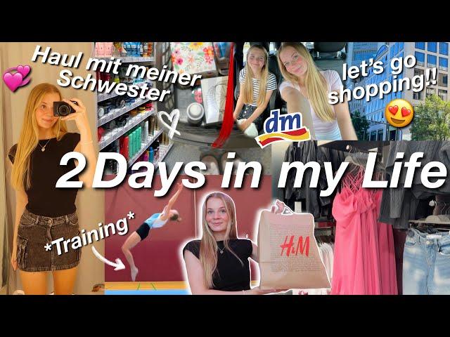 VLOGShopping Haul & DM Haul mit meiner SchwesterTurn Training🫶