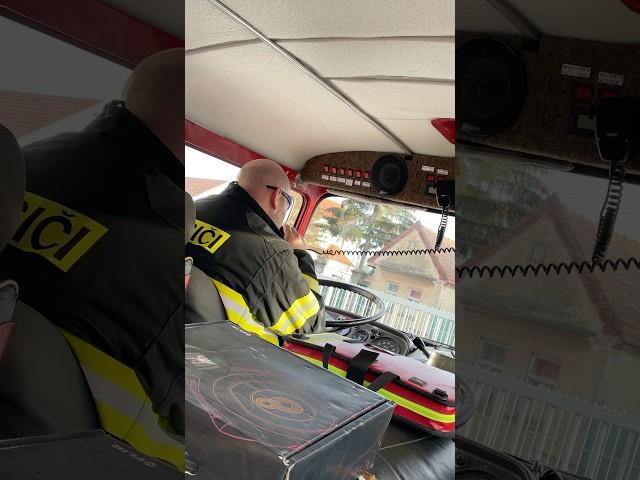 The OPERATION TRIP  Visiting the Slovakian fire brigade #feuerwehr #firefighter #slovakia