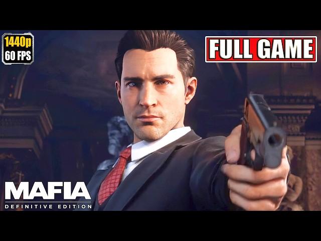 Mafia Definitive Edition Gameplay Walkthrough [Full Game PC - All Cutscenes Longplay] No Commentary