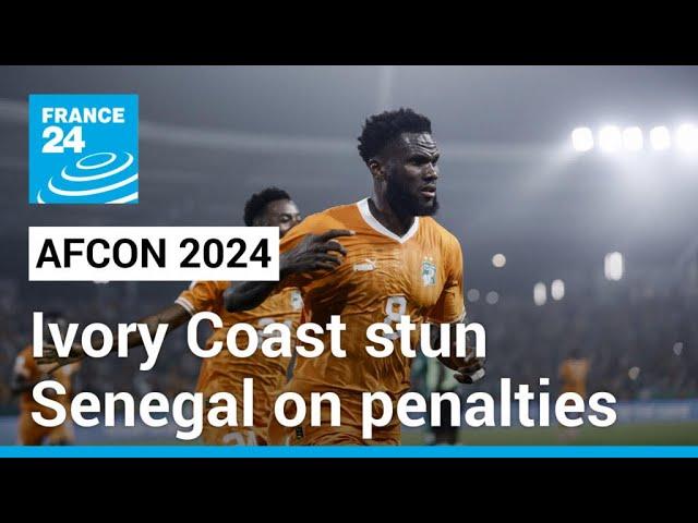 AFCON 2024: Ivory Coast stun title holders Senegal on penalties • FRANCE 24 English