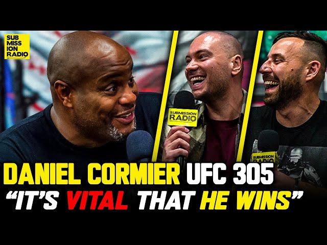 Daniel Cormier Previews UFC 305: "It's VITAL That He wins!" | Dricus Du Plessis vs. Israel Adesanya)