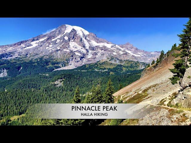 Hiking Pinnacle Peak trail  to Plummer Peak 37 Mount Rainier