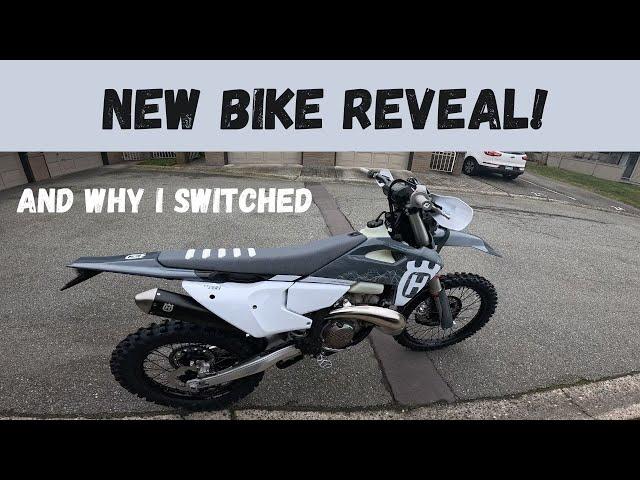 New Bike Reveal - Why I switched Back To KTM/Husky - 2024 Husqvarna TE300 Pro