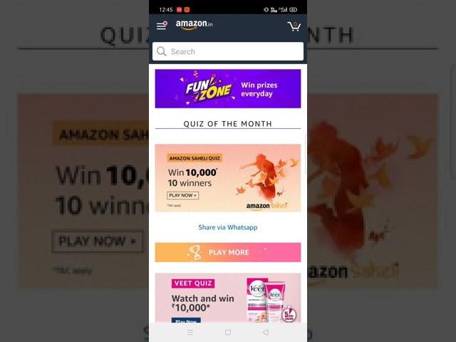 Amazon Brand Voucher Spin And Win | Win Rs.500 | Findott