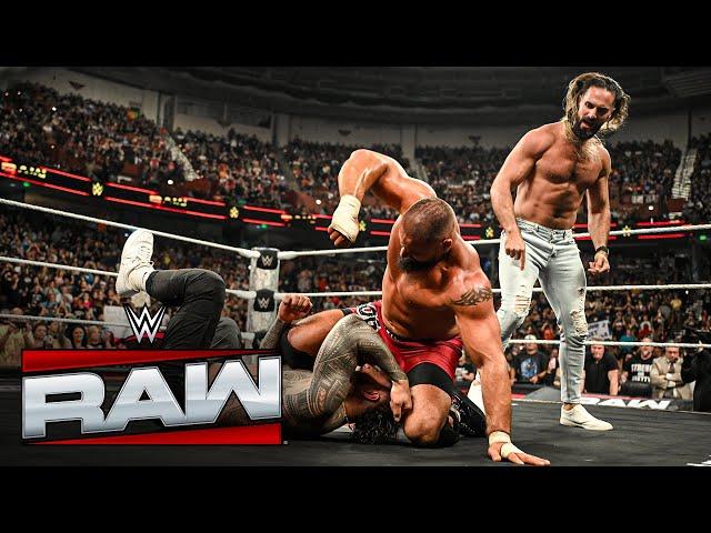 Seth Rollins attacks Jey Uso to end Uso’s match against Bron Breakker: Raw highlights, May 19, 2025
