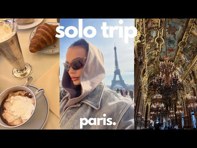 my first solo trip to paris