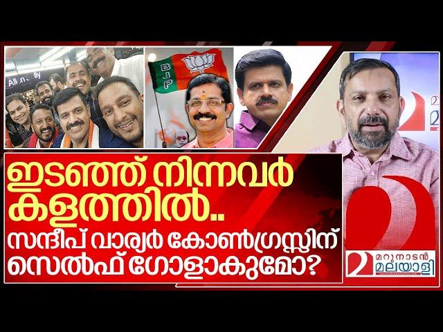 സന്ദീപ് വാര്യർ കോൺഗ്രസിന് സെൽഫ് ഗോളാകുമോ? I Bjp on Sandeep G Varier