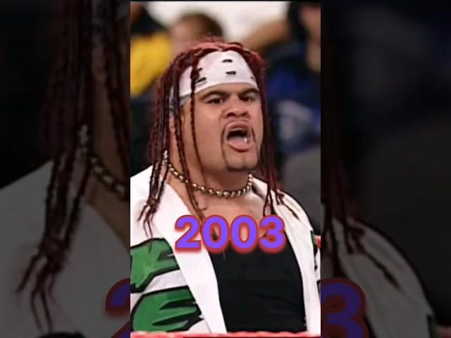 Umaga Evolution 1997-2009 #shorts #trending #wwe