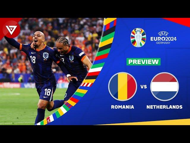  ROMANIA vs NETHERLANDS - Round of 16 UEFA EURO 2024 Match Highlights️ Preview & Predictions️