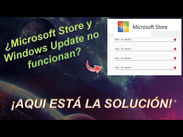 Solución a falla de la Microsoft Store y Windows Update [2021] [DNS] Tienda de Windows no funciona