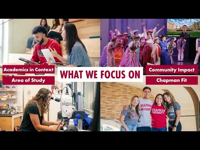 Parent Information Session at Chapman University
