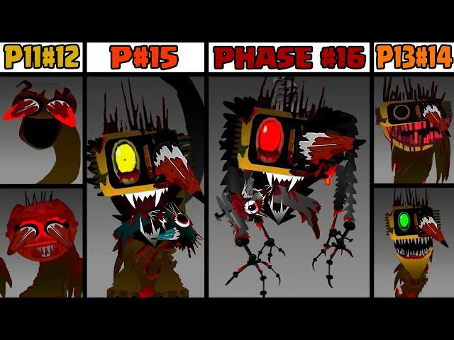 Phase 11 VS Phase 12 VS Phase 13-16 in Incredibox Sprunki + NEW SPRUNKI