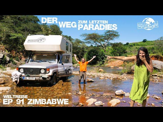 Verborgene Wasserfälle im Urwald Afrikas. 4x4 Abenteuer zu Tessas Pool |Weltreise EP91