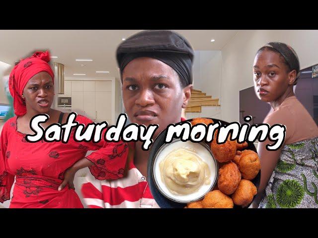 SATURDAY MORNING IN A NIGERIAN HOME