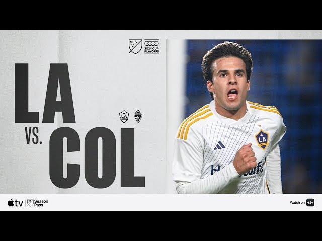 LA Galaxy vs. Colorado Rapids | Audi 2024 MLS Cup Playoffs | Full Match Highlights