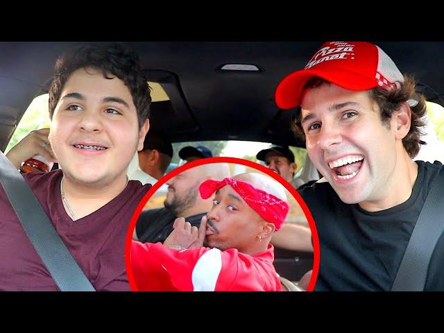 SURPRISING LITTLE BROTHER WITH TUPAC!!