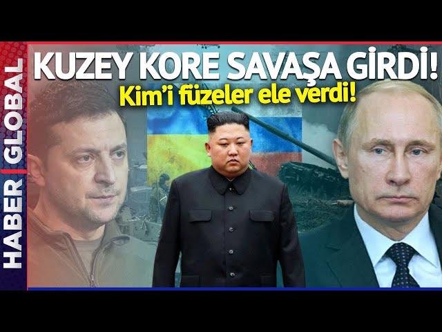 Kuzey Kore Rusya Ukrayna Savaşına El Attı! Kim Jong-Un'u Füzeler Ele Verdi