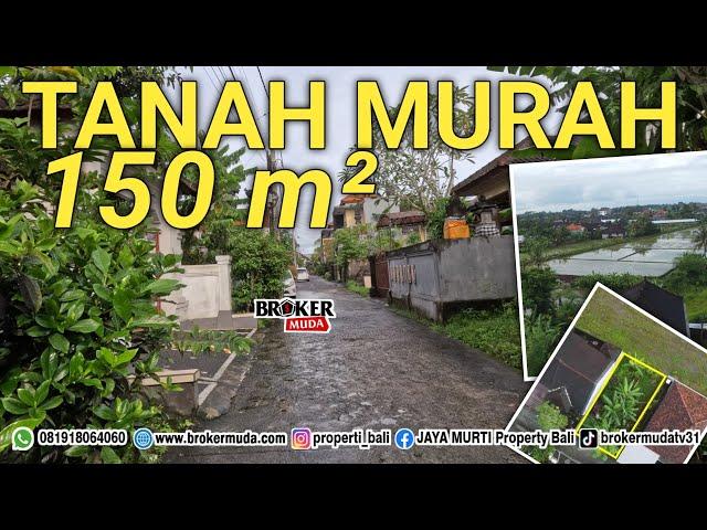 DIJUAL TANAH 150M² KEDIRI TABANAN BALI