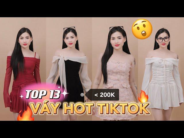 [Review] TOP 13 VÁY BÁN CHẠY HOT TIKTOK DƯỚI 200K | Ồ WAO! Siêu bất ngờ!