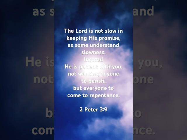  2 Peter 3:9 ️ #ThankYouJesus #Harpazo #ThankYouAdonai #TheRapture #ThankYouHolySpirit #Yeshua