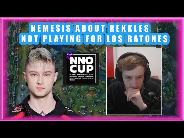 Nemesis About REKKLES NOT Playing for LOS RATONES in NNO Tournament