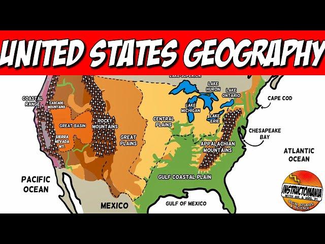 United States- US Physical Geography for Students, Parts 1,2, and 3 - Instructomania History Channel