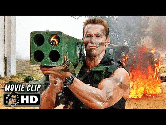 COMMANDO Clip - "Commando Rampage" (1985) Arnold Schwarzenegger