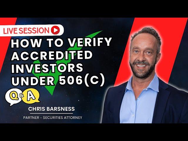 How to Verify Accredited Investors Under 506c