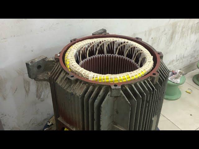 110 kw motor rewinding