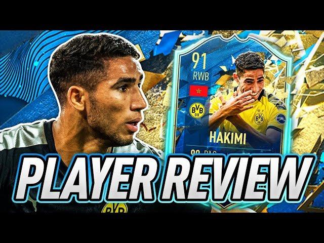 WILL HE STAY BACK?  91 TOTSSF HAKIMI PLAYER REVIEW! - FIFA 20 Ultimate Team