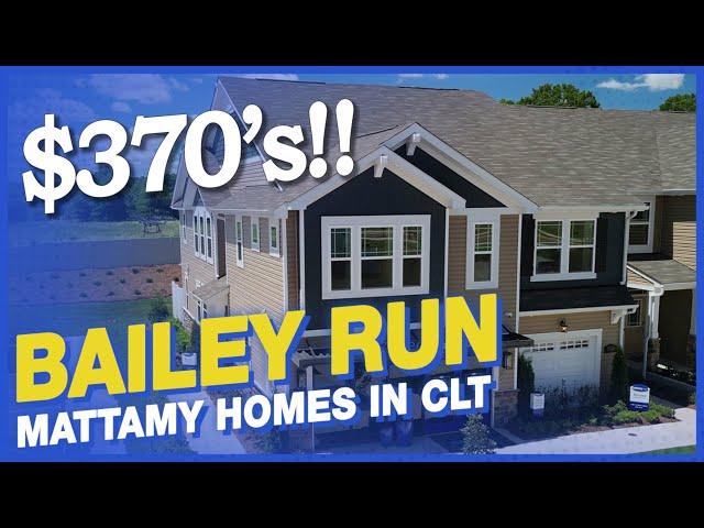 Bailey Run by Mattamy Homes | Affordable Charlotte Townhomes!