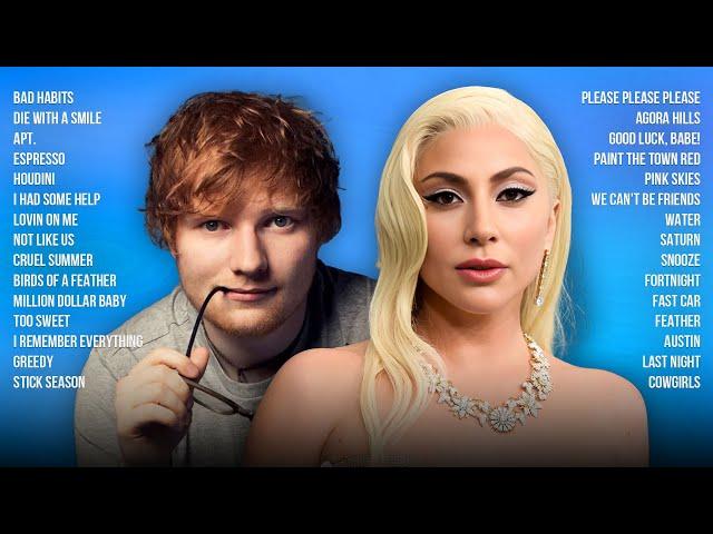 Top 40 Pop Songs 2025   Bruno Mars, Dua Lipa, Sia, Lady Gaga, The Weeknd, Maroon 5