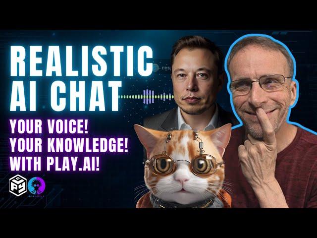 Create Realtime AI Chatbots with YOUR Voice and Knowledge! Play.ai