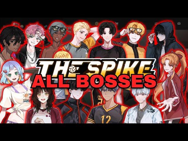 The Spike Volleyball - All Bosses + Mini Bosses (3 STARS)