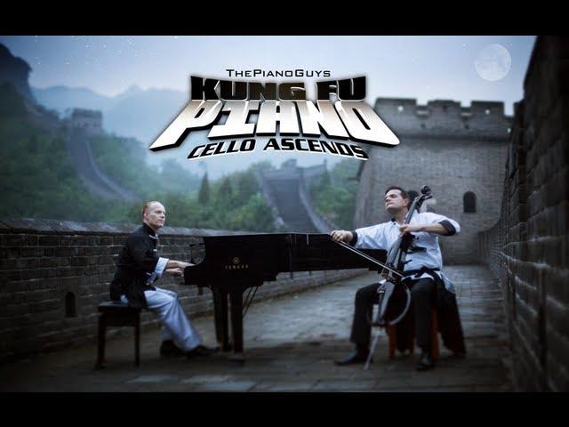 Kung Fu Piano: Cello Ascends meets Great Wall Of China | The Piano Guys