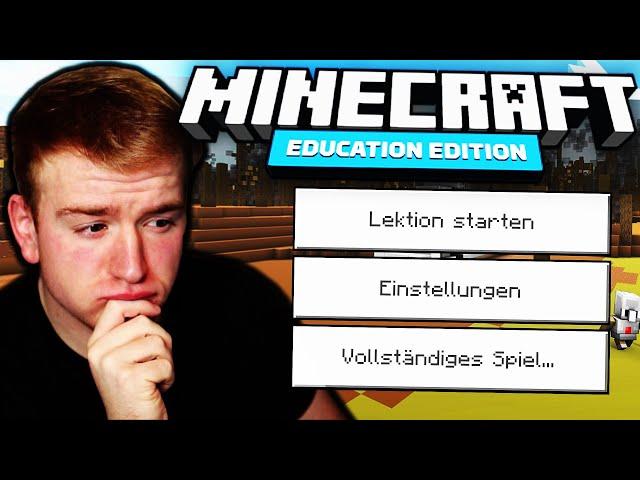 Ich TESTE die MINECRAFT EDUCATION EDITION