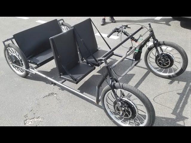 Homemade Electric 4x4 Car 51km/h 4000W DIY Project (part 2/4)