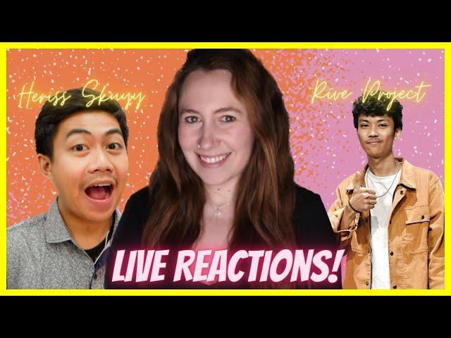  RIVE PROJECT & HERISS SKUYY Live Reactions | Mireia Estefano