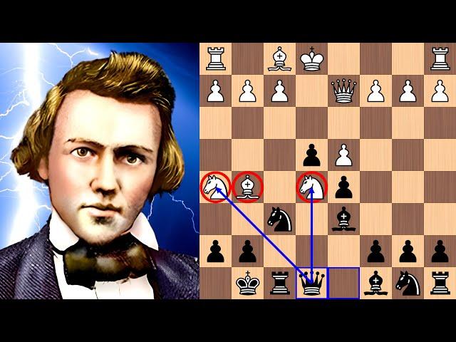 Paul Morphy's Bolt out of the Blue vs Bird