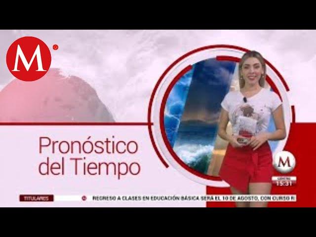 El clima para mañana 30 de mayo, con Jessica de Luna