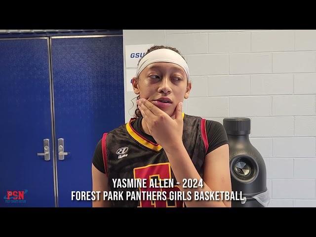 PSN Minute: Yasmine Allen - Forest Park Panthers